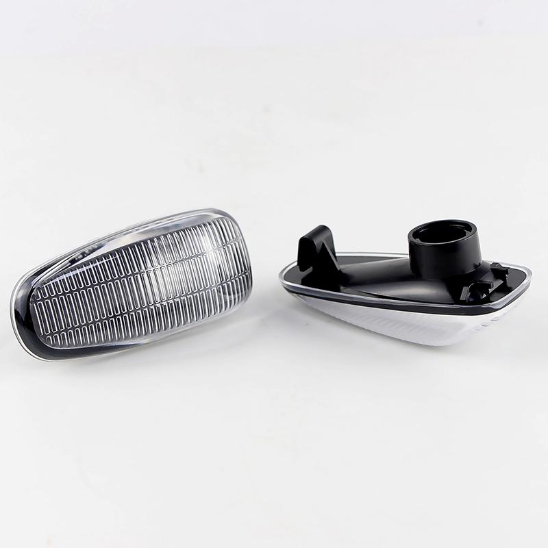 2Pcs For Mercedes-Benz Vito W638 1996-1999 2000 2001 2002 2003 Side Marker Light Cover Housing Shell No bulb Car Accessories