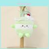 Cute Milk Tea Plush Toy Pendant With Short Plush Material For Students And Gifts