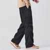 Men Classic Design Multi Flap Pockets Cargo Pants Men Loose Fit Cargo Pants Male Skateboarding Street Camping Trousers