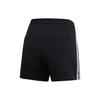 adidas Sportliche Shorts mit hoher Taille für Damen, Unterteile Schwarz DP2405