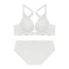 Guess Underwear Pure Lace Backpoint Bra+panty Set Gewbr 314 Bp 314 Wh 