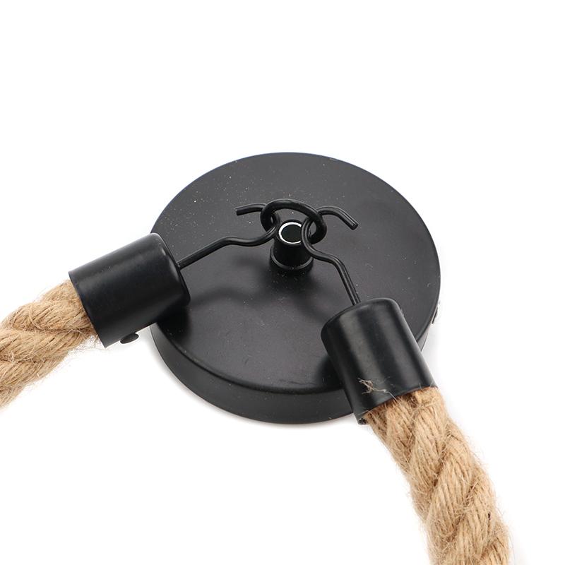 Suportes para rolo de papel higiênico Retro Corda de cânhamo Sem perfuração Suporte de parede Decoração para banheiro Suporte para lenços Acessórios de armazenamento para banheiro