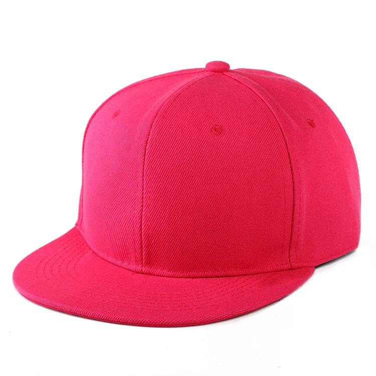 Fashion Unisex Baseball Cap Men Women Hip-Hop Flat-Brimmed Cap Outdoor Snapback Hat Flat Brim Trendy Leisure Adjustable Sun Hats