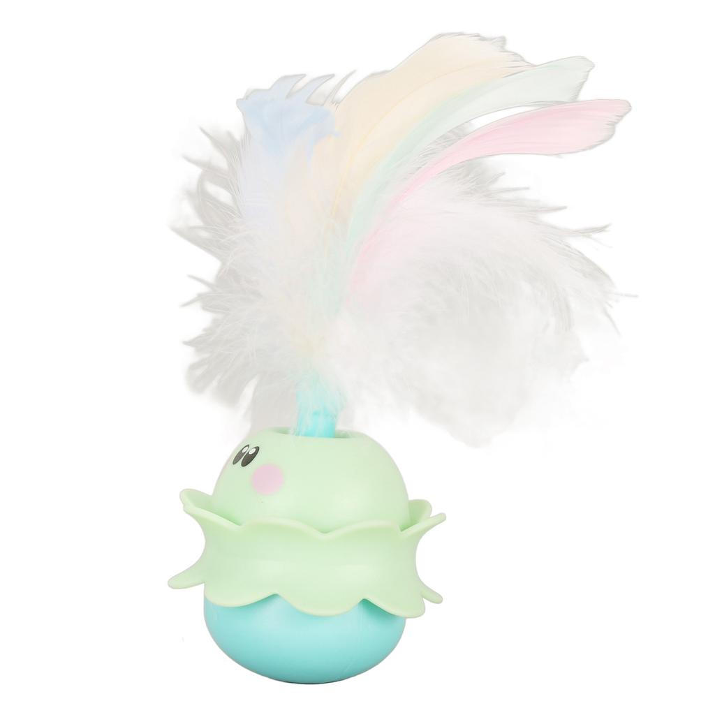 Katzenfeder Spielzeug Elektrische Automatische Rotation Kätzchen Spielzeug Interaktiv Angstreduktion Katzenspielzeug für