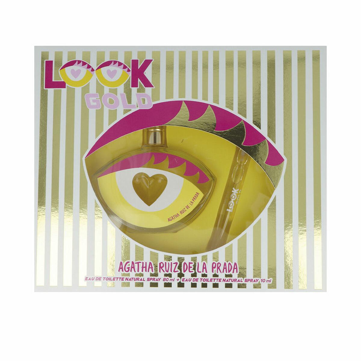 

Женский парфюм Agatha Ruiz De La Prada Look Gold, набор из 2 предметов
