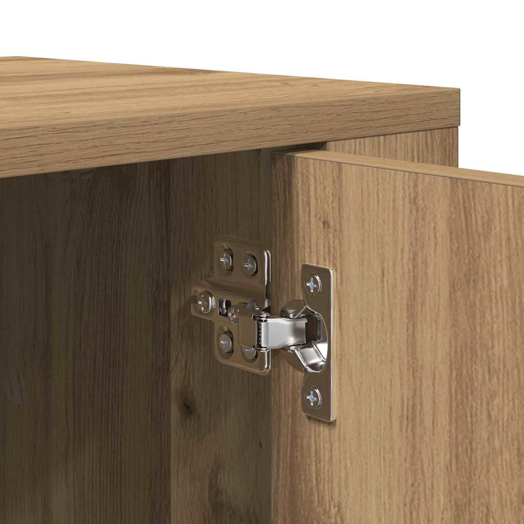 Artisan Oak TV Stand 100 x 31.5 x 35 cm Particleboard
