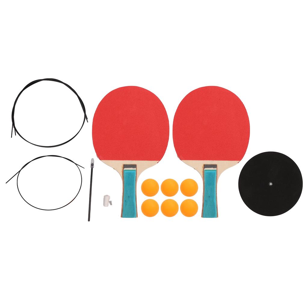 Table Tennis Trainer Elastic Shaft Stainless Steel Base Self Training Pong Ball Practice Device