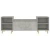 TV Cabinet Concrete Grey 160 x 35 x 55 cm Particleboard