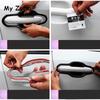 For New Geely Coolray 2023 2024 2025 Car Outer Door Handle Exterior Cover Trim Sticker Protective Car Styling Accessories