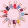Oily Nail Polish Non-bake Fast Drying Non-peeling Transparent Nude Color Nail Salon Full Set of Nail Polish