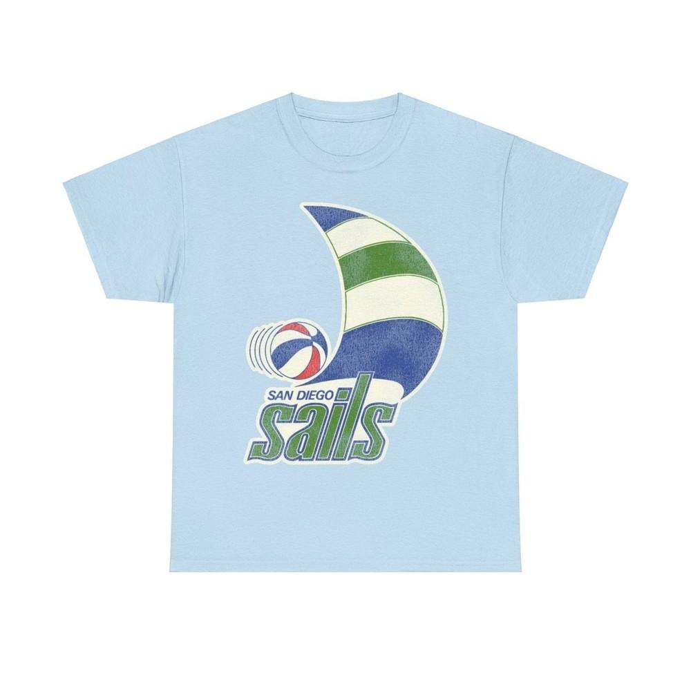 

San Diego Sails Basketball Team Nostalgic Retro T-shirt S