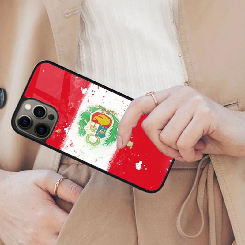Peru Flag Magnetic Phone Case For APPLE iPhone 17 Air 16 14 13 12 Pro Max 15 Plus Wireless Charge With MagSafe Cover