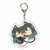 Anime Demon Slayer Acrylic Keychain Transparent Anime Pendant Accessories Merchandise Present designed for Fans Collection Cosplay