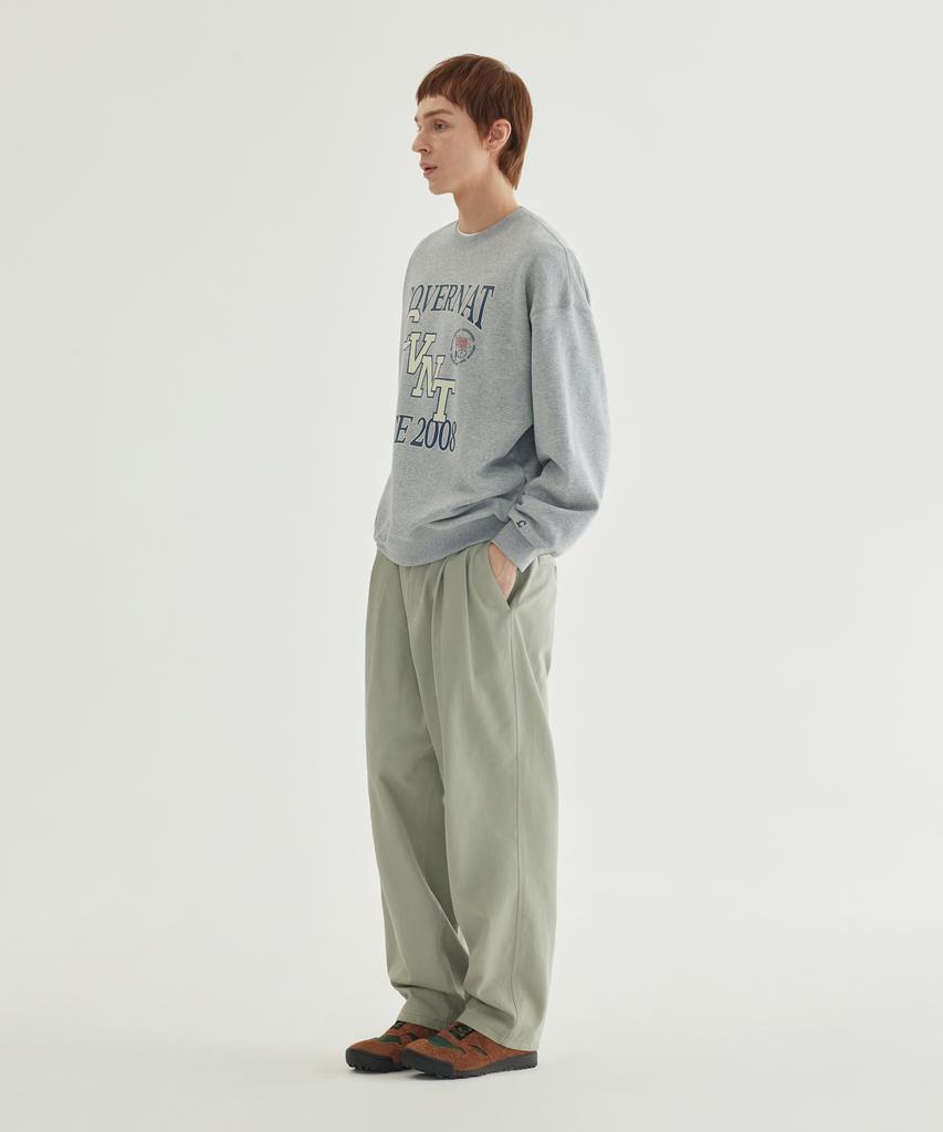 COVERNAT Cvnt Graphic Sweatshirt Melange Gray