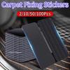 Нові наклейки для кріплення килимів Двосторонні висококлейкі автомобільні килими Фіксовані латки Домашні килимки для ніг Протиковзкі стрічки