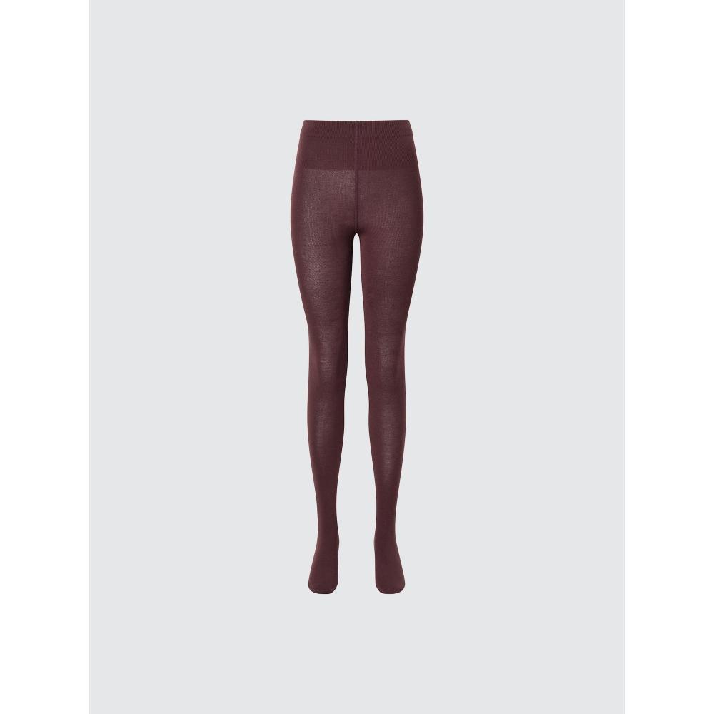 Uniqlo Heattech Knit Tights Model