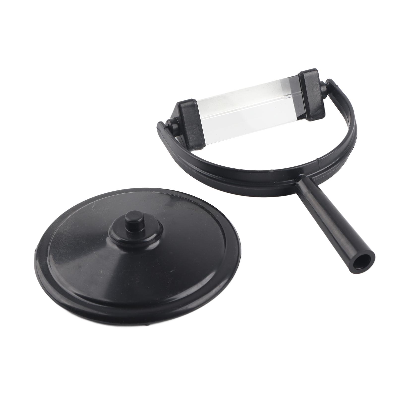 

Optical Glass Triple Triangular Prism with Stand Physics Light Spectrum