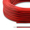 3/20M Einzelfarbige LED-Streifenleuchte Elektrisches Kabel 2-polig Rot Schwarz Kabel Verlängerungskabel
