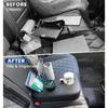 Car Cup Holder, Back Seat Cup Holder For Car, PU Leather Couch Sofa Bed Cup Holder Expander Tray, Boat Tray, Organizer For Trucks, Minivans, SUVs,