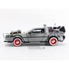 Voiture miniature - jada toys - de lorean back to the future iii - 1/24 - argent - collection