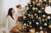 Hanakaze Luxurious Set of Christmas 10 Different Stylish and Gorgeous Gold Perfect for DIY Christmas Decorating and Adding a New 100-Piece