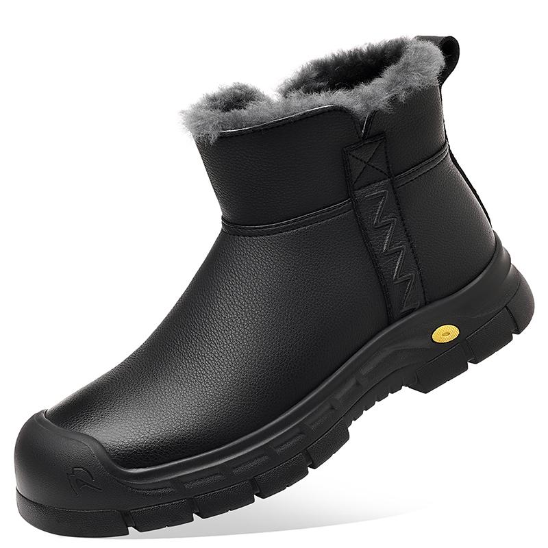 Winter Men' Boots Slip-on Men Biker Boot Trendy All-match Climbing Man Shoes Hard-wearing Mans Shoe Anti-slip New Popular Model