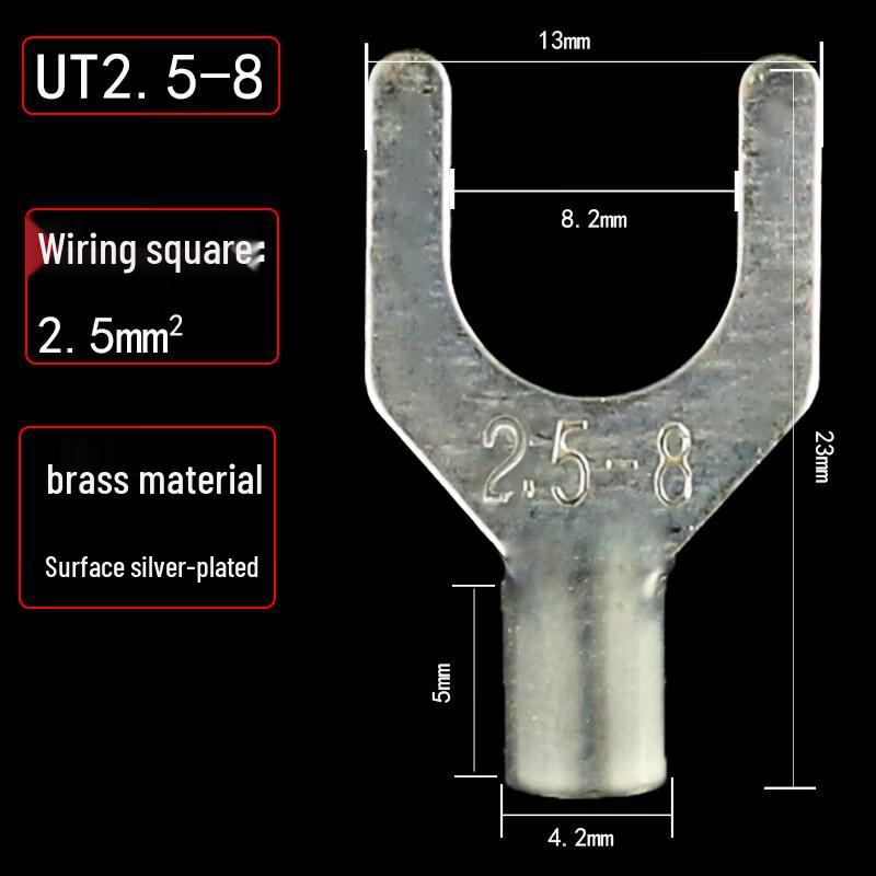 Morsetto a Forcella Crimp UT Jundingying