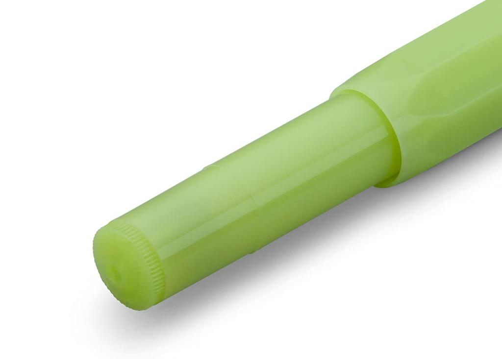 Kaweco Frosted Sport Fine Lime Ballpoint Pen Officially Imported Water-Based (FRRB-FL) -