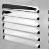 Stainless Steel Marine Ventilation Cover Double Hole Louvered Exhaust Vent Corrosion Resistant for Ship Cabins & Decks