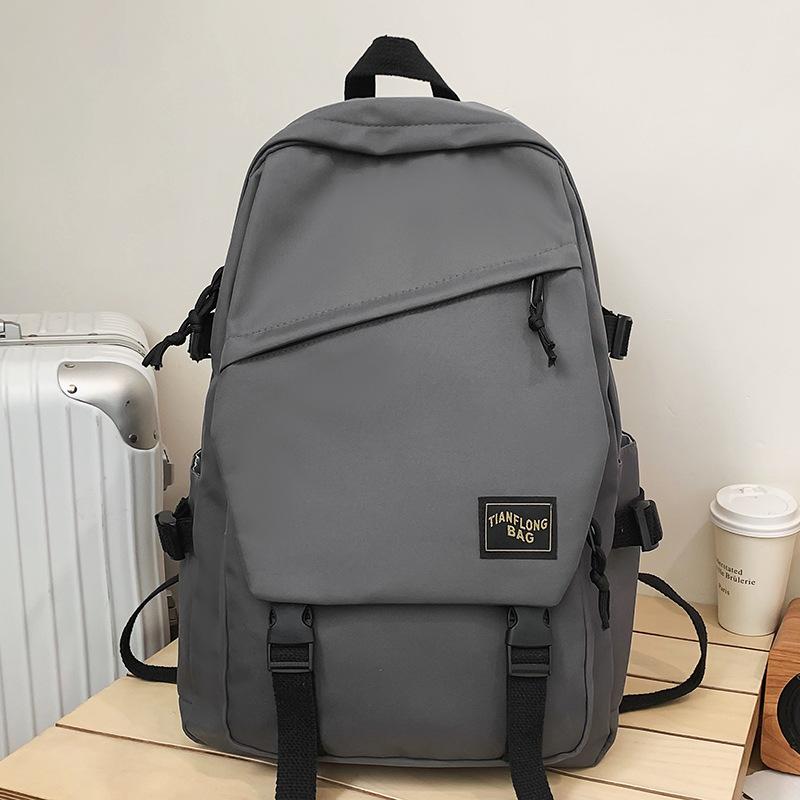 Schultaschen Grundschüler  Studenten  Gymnasiasten Realschüler  Jungen Einfarbig Rucksack mit großer Kapazität