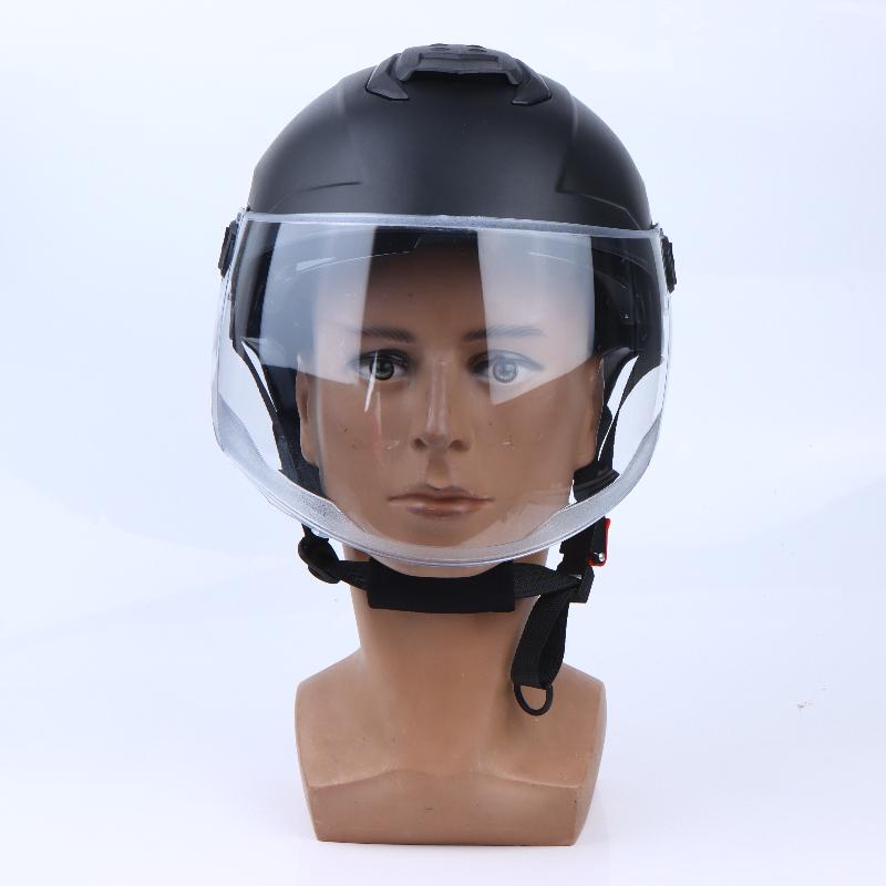 1Pcs Electric Bike Half Helmet Double Lens Electric Motorcycle Helmet Summer Sun Protection Safety Helmet For Women Men