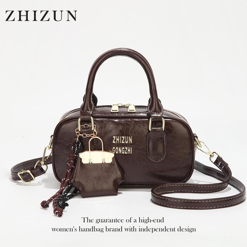 Nuevo Bolso Colgante de Moda Bolso de Mano Retro Europeo y Americano Bolso de Hombro de Alta Gama y Moda Gran Capacidad Bolso de Mujer