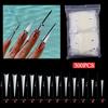 Nail Art Piece Super Long Ghost Tip Nail Plastic Nail Art Piece Tip Nail Bag Extended Ghost Tip Nail