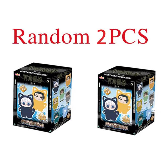 Auf Lager Original Eaki Jujutsu Kaisen Staffel 2 Katzenpark Party Gojo Satoru Blind Box Plüsch Handgelenkstasche Anhänger Modell Sammlung