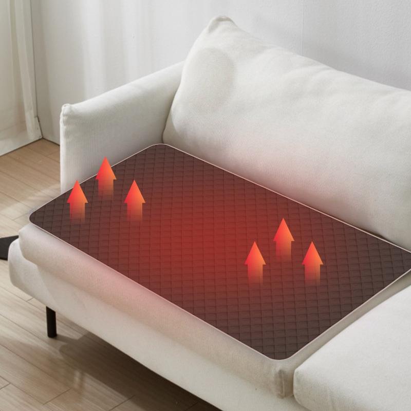 4 Heated Areas Camping Chair Heated Mat Outdoor Travel Usb Electric Blanket 3 Adjustable Temperature Heater Warmer Cushion