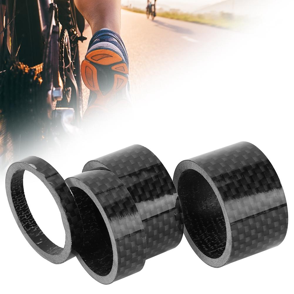 Mountain  28.6 Front Fork Headset Carbon Fiber Gasket Washer Stem Spacer 5/10/15/20mm