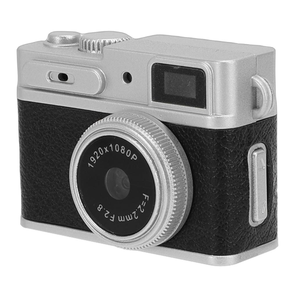 Keychain Digital Camera 1080P FHD Tiny Video Camera 0.96in Screen Vintage Portable Video Recorder