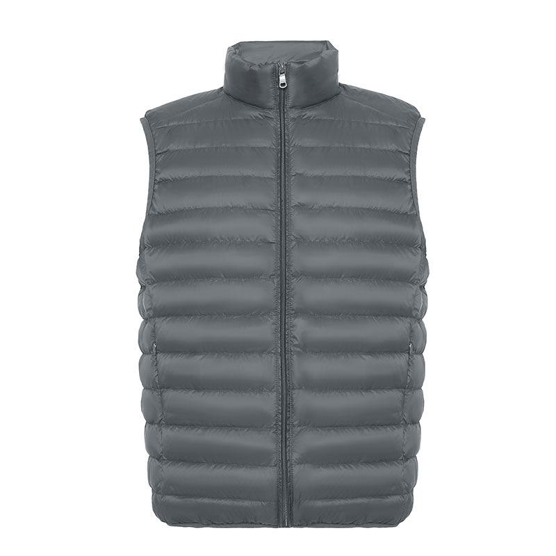 2025 Men's Lightweight Stand-up Collar Down Vest for Layering or Outerwear - Item #2105
