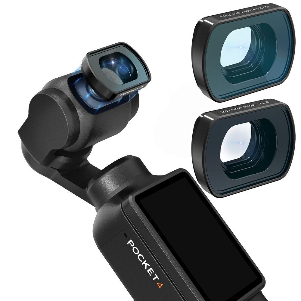 HD Optisches Glas Schönheitsfilter für DJI Osmo Pocket 4 3 Gimbal Kamera Zubehör