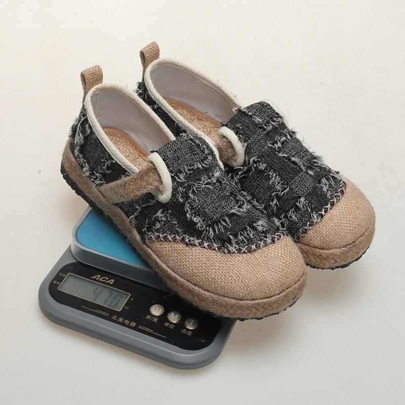 Women's Hemp Rope Bottom Ethnic Style LazyCasual Single Shoes