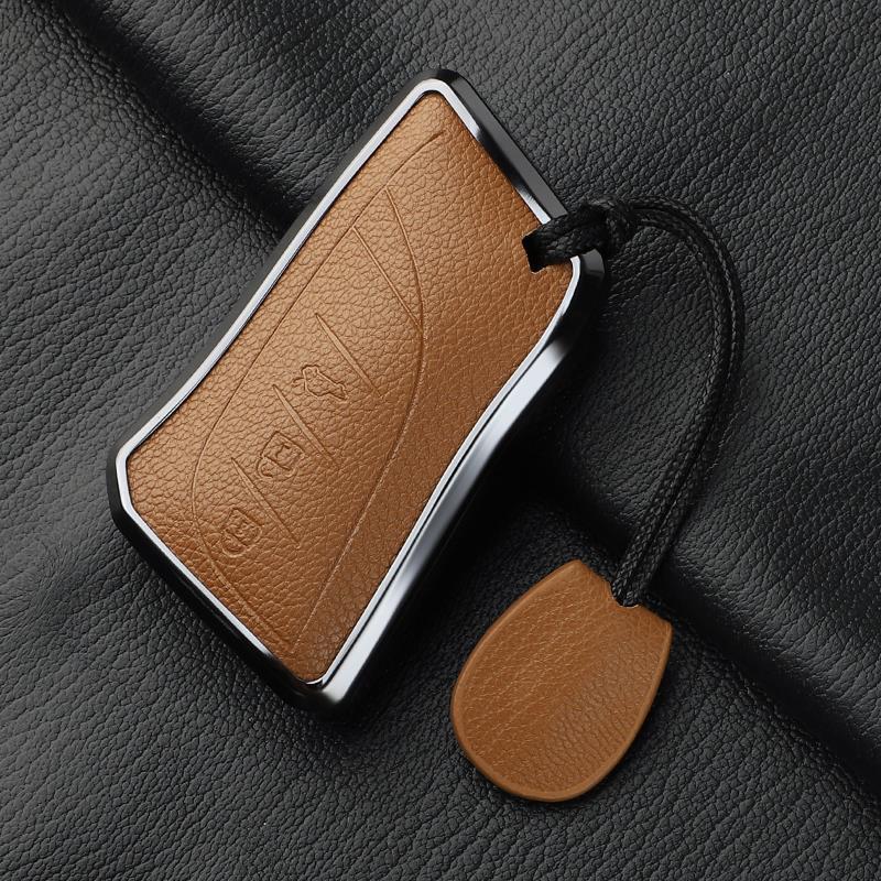 Genuine Goatskin Key Cover for 25 Lexus Models: ES200, RX350H, NX200, ES300H, and More.