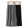 Plus Size Women's Autumn Knit Straight-Leg Pants: Comfortable & Versatile Lazy Style Slimming Long Pants