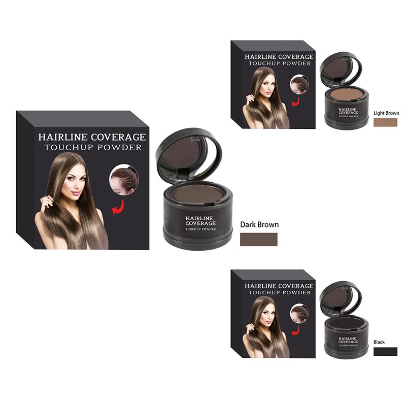 

Порошок для линии волос, защита от пятен, мгновенно скрывает выпадение волос, подкрашивает волосы, накрывает волосы, топперы для линии бороды, 4 г