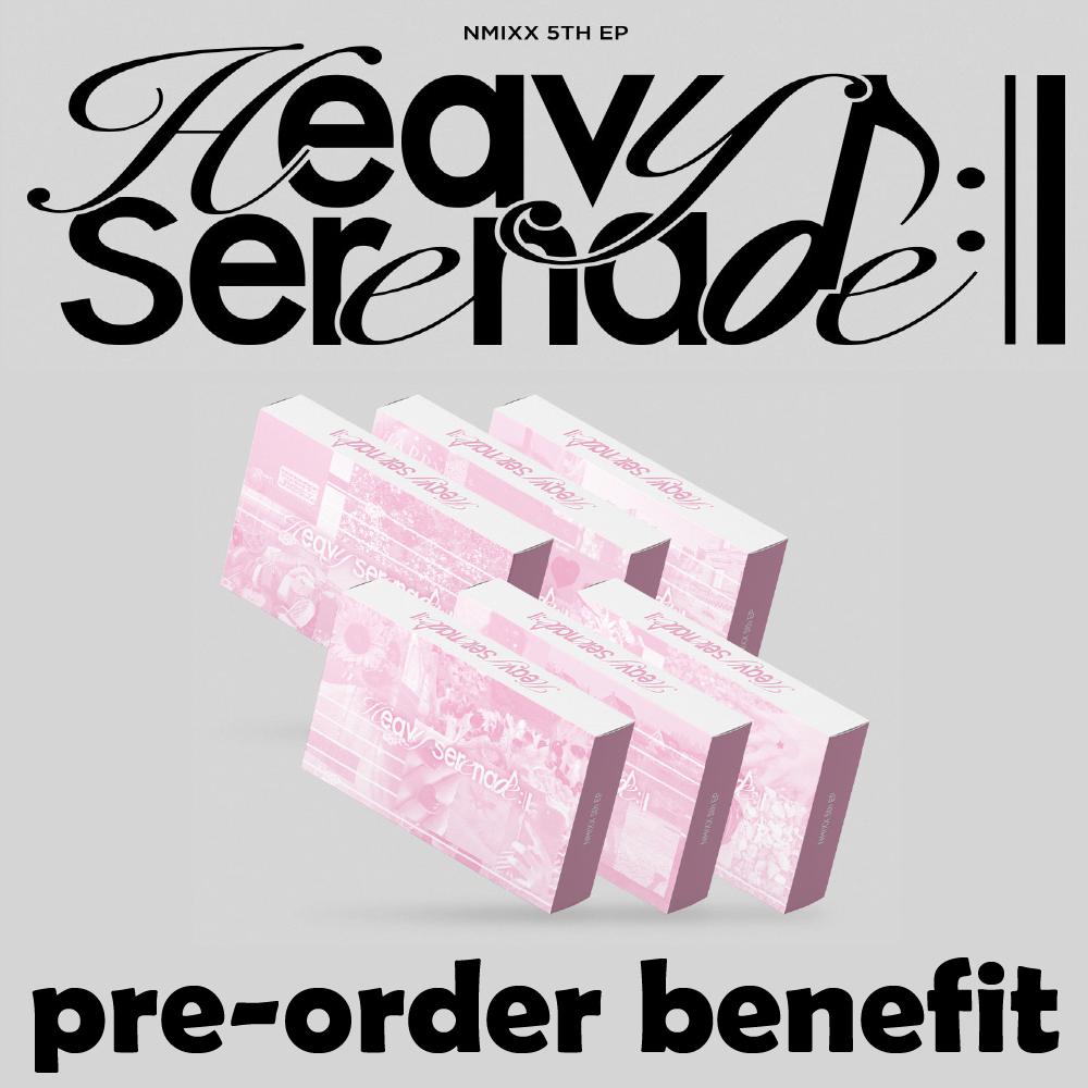 Предзаказ NMIXX 5-й мини-альбом Heavy Serenade Альбом Платформа Альбом POCAALBUM версия. и почта Random & WITHMUU POB