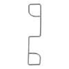 25/50PCS Fence Panel Clip Stainless Steel Fence Panel Wedges Stop Rattling & Enjoy Peace Sliver Garden Tool Accessories
