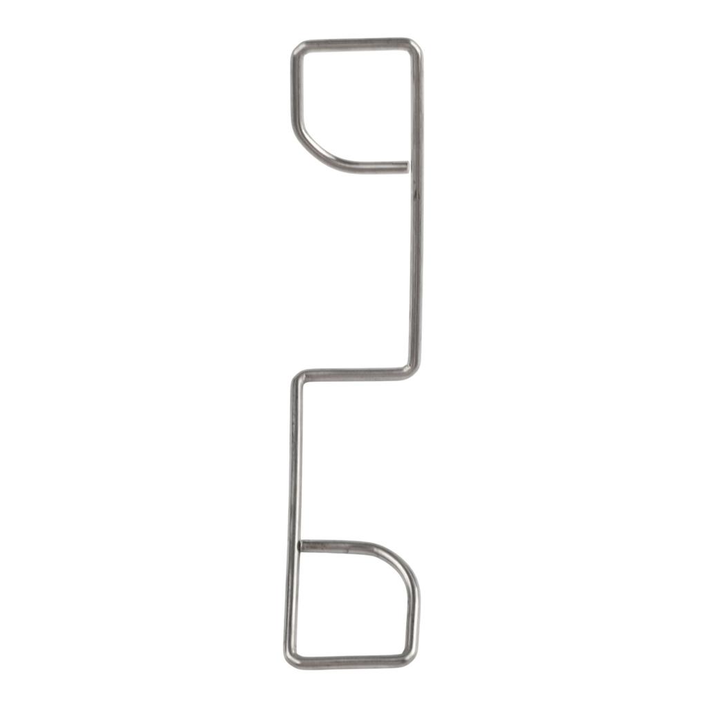 25/50PCS Fence Panel Clip Stainless Steel Fence Panel Wedges Stop Rattling & Enjoy Peace Sliver Garden Tool Accessories
