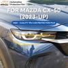 Pre-cut PPF TPU Car Headlight Rearview B C Pillars Protection Film For Mazda CX-50 CX50 -2025 Clear Anti Scratch Resistant
