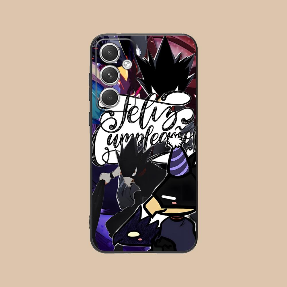 MHA Tokoyami Mobile Phone Case for Samsung Galaxy S26 S25 S24 S23 S22 S21 S20 Note20 Plus FE Ultra Colorful Cover Luxury Pretty