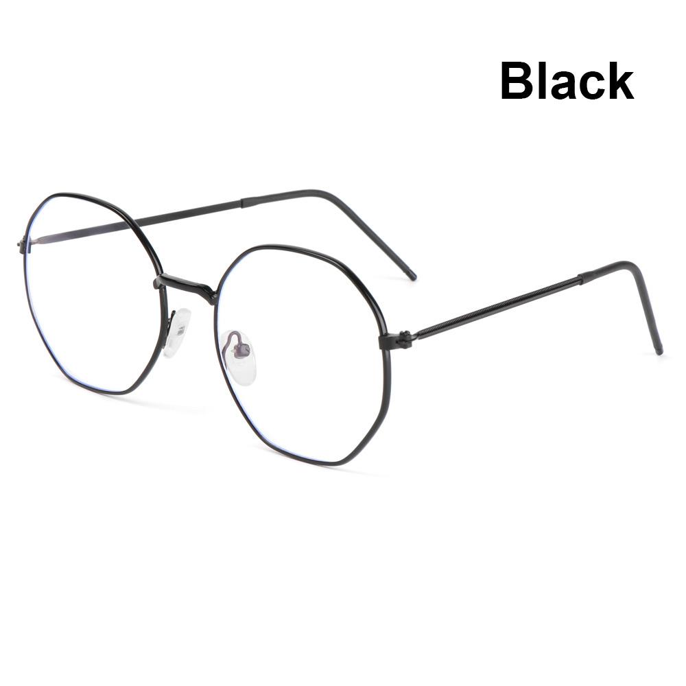 1 PC Retro Metal Anti-Blue Light Glasses Women Men Vintage Ultralight Round Frame Eye Protection Ultra Light Eyeglasses