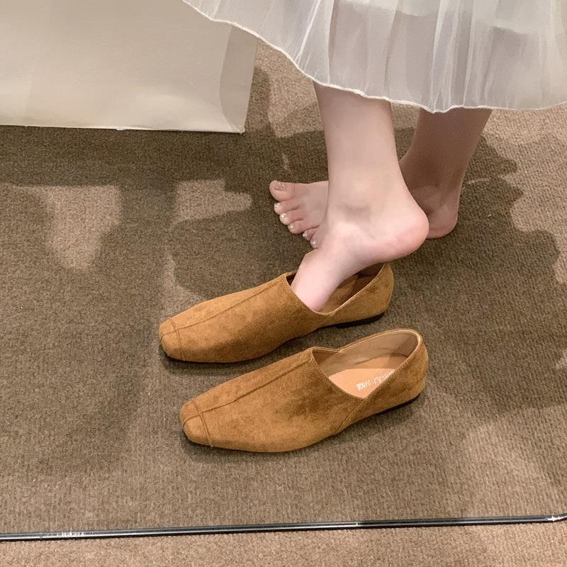 Fashion Flat Shoes Women 2025 New Pointed Toe Shallow Mouth Soft Sole Versatile Women's Single Shoes
